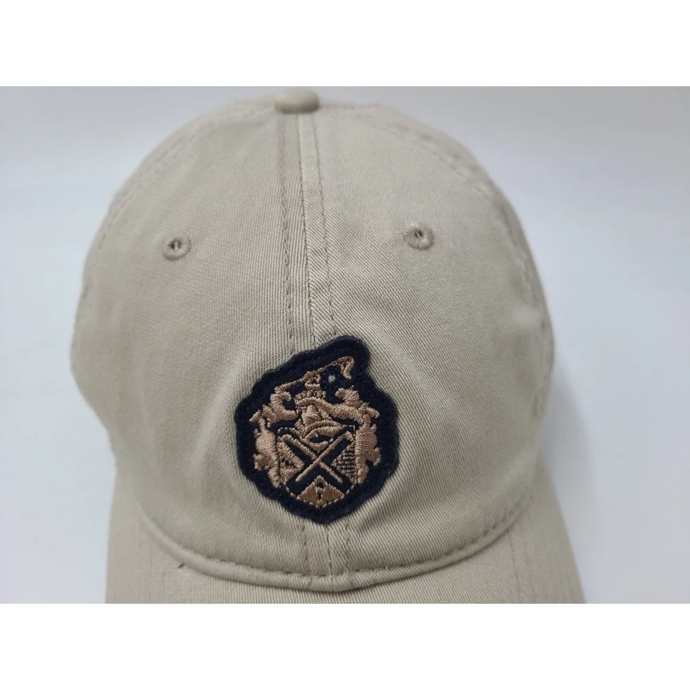 Lochinvar‎ Golf Club Flex Fitted OSFA Hat Cap Course Houston TX Men Women Beige